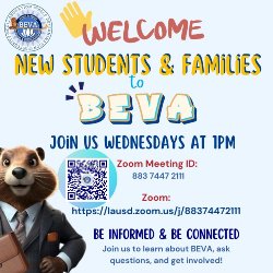 new family orientation flyer